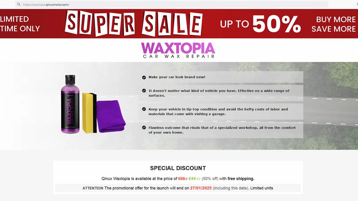 Qinux waxtopia original store